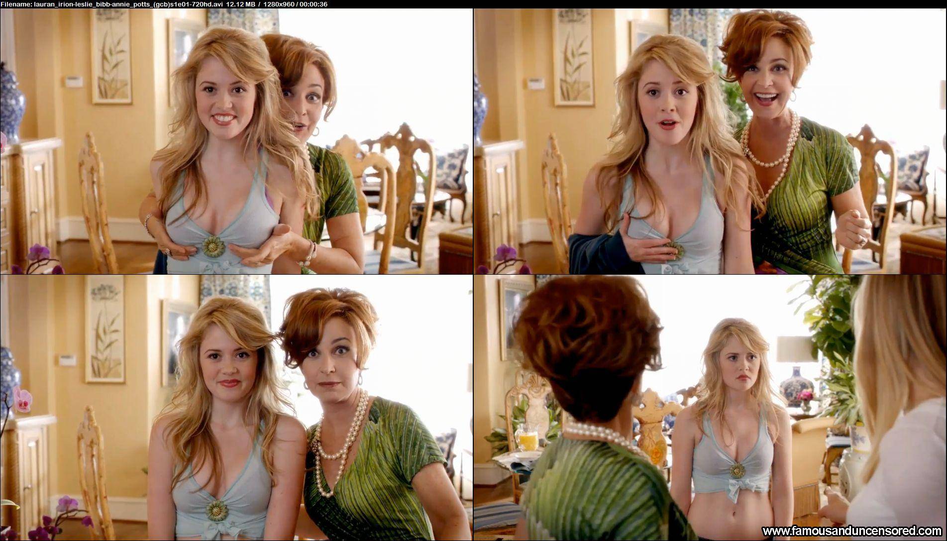 GCB Leslie Bibb Sexy Celebrity Beautiful Nude Scene