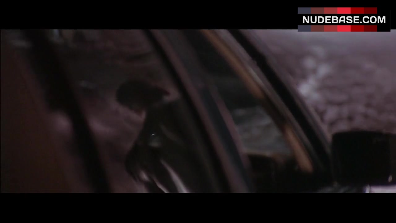 Marie Matiko Undresses in Car