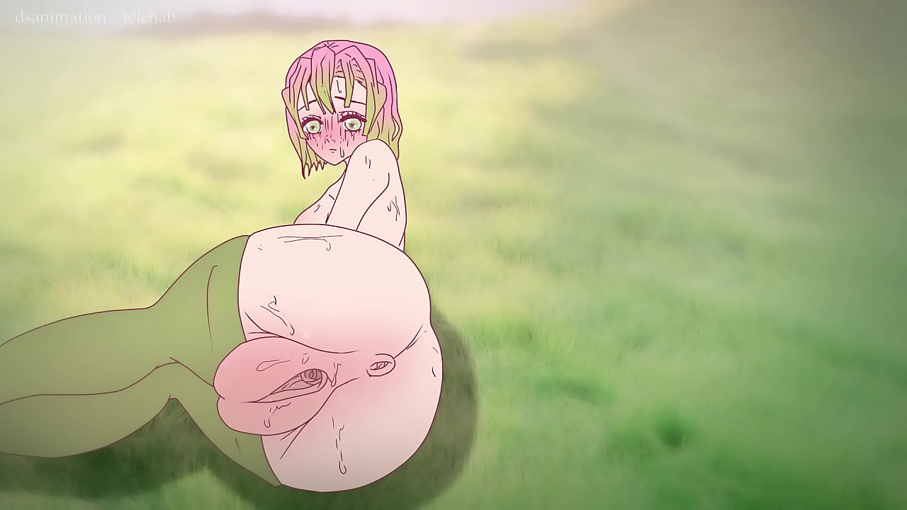 Mitsuri seduces with her huge pussy ! Porn demon slayer Hentai cartoon 2d anime