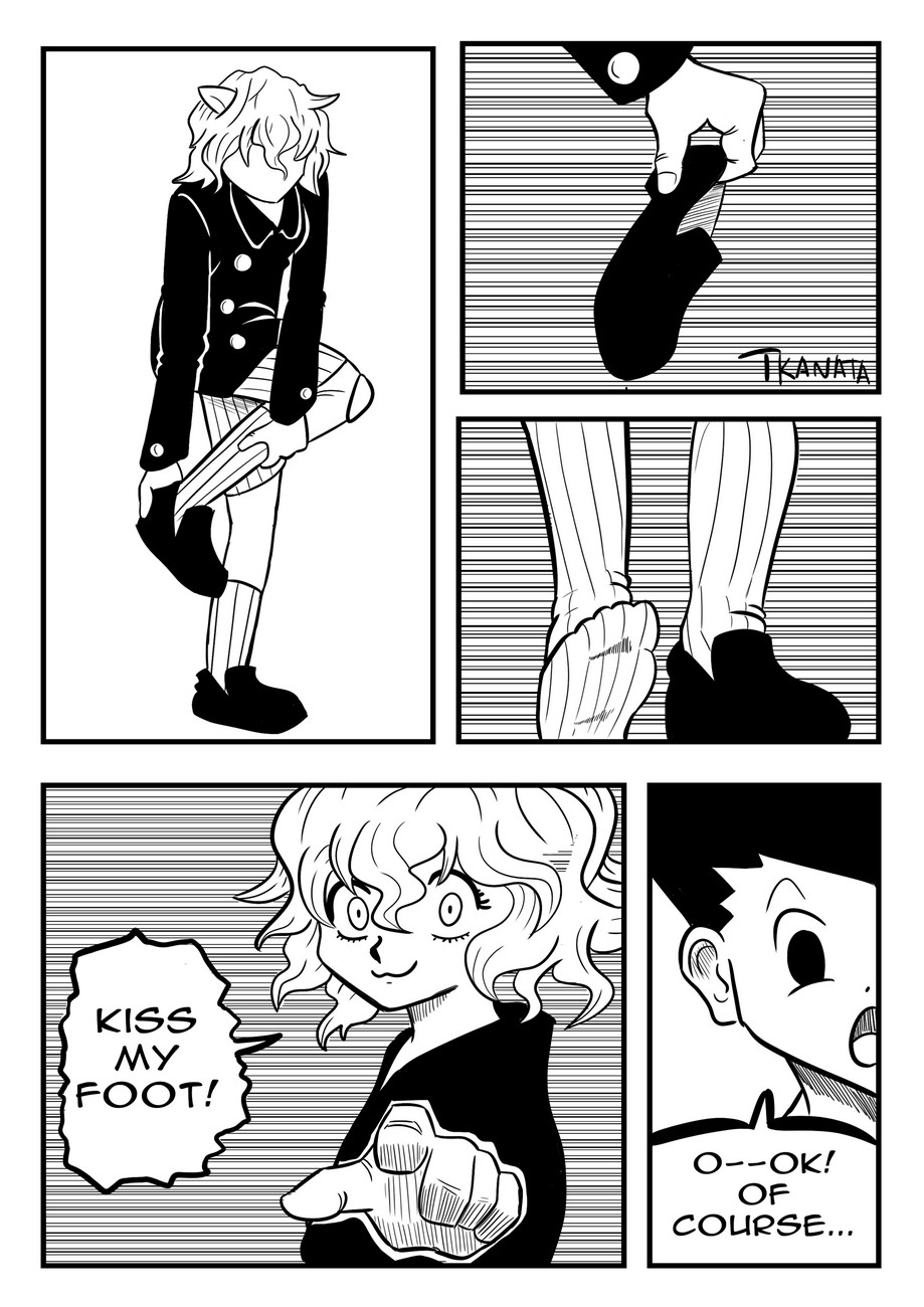 Pitou Feet Worship Porn Comic