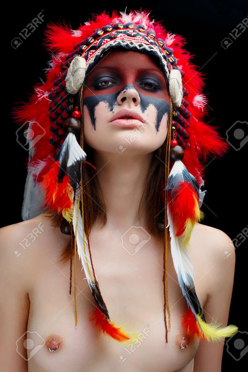 Beautiful Nude Young Native American Indian Woman Stock Photo Picture and Royalty Free Image. Image 53466817.