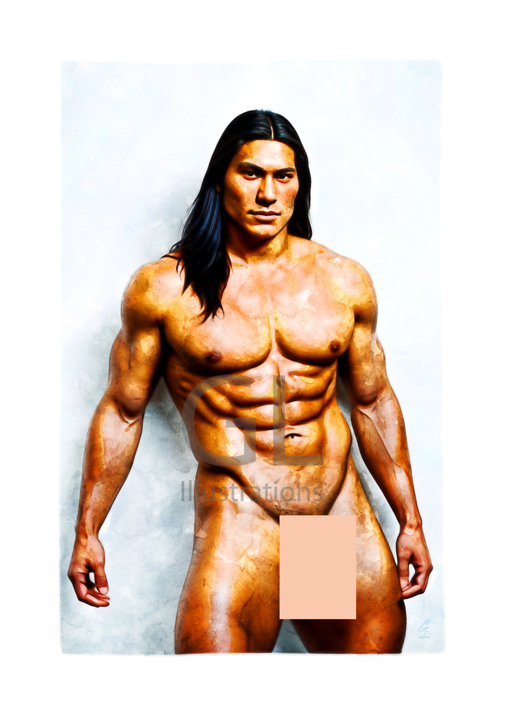 Nude native american