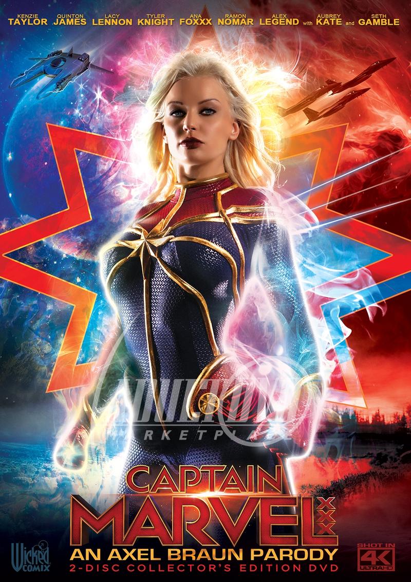 Captain Marvel XXX Parody