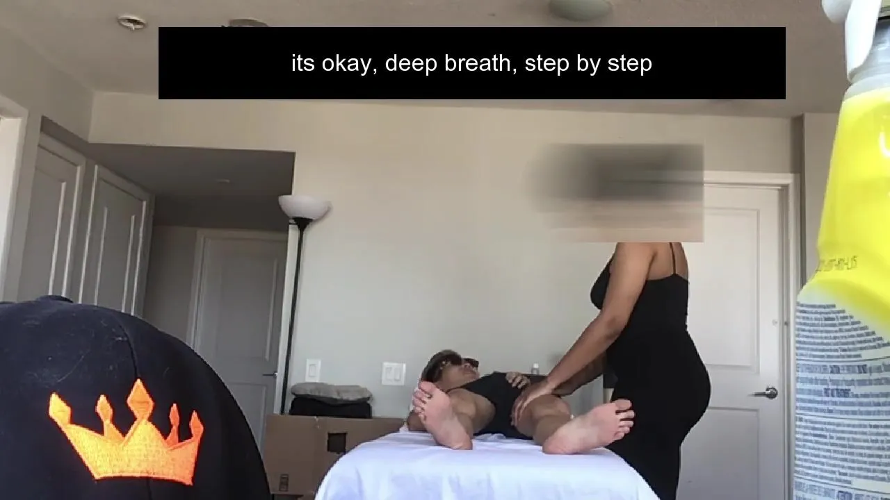 Legit Latin RMT Giving into Huge Asian Cock 1st Appointment Part 1