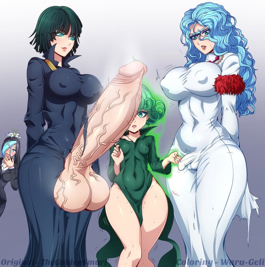 Tatsumaki vs Fubuki and Psykos comic porn