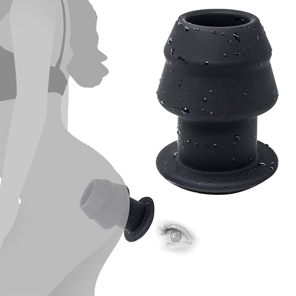 BDSMYEE Oversized Hollow Anal Plug Sex Toy Anal Expander with Head Waves Liquid Silicone Anal Expansion Speculum Vagina Dilator Butt Plug Walk In Anal Tunnel Plug for Couples Women : Amazon.nl: Health