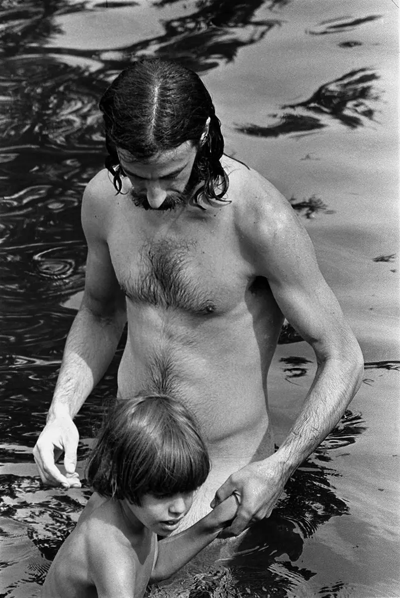 Fotos van de eerste dagen van Woodstock
