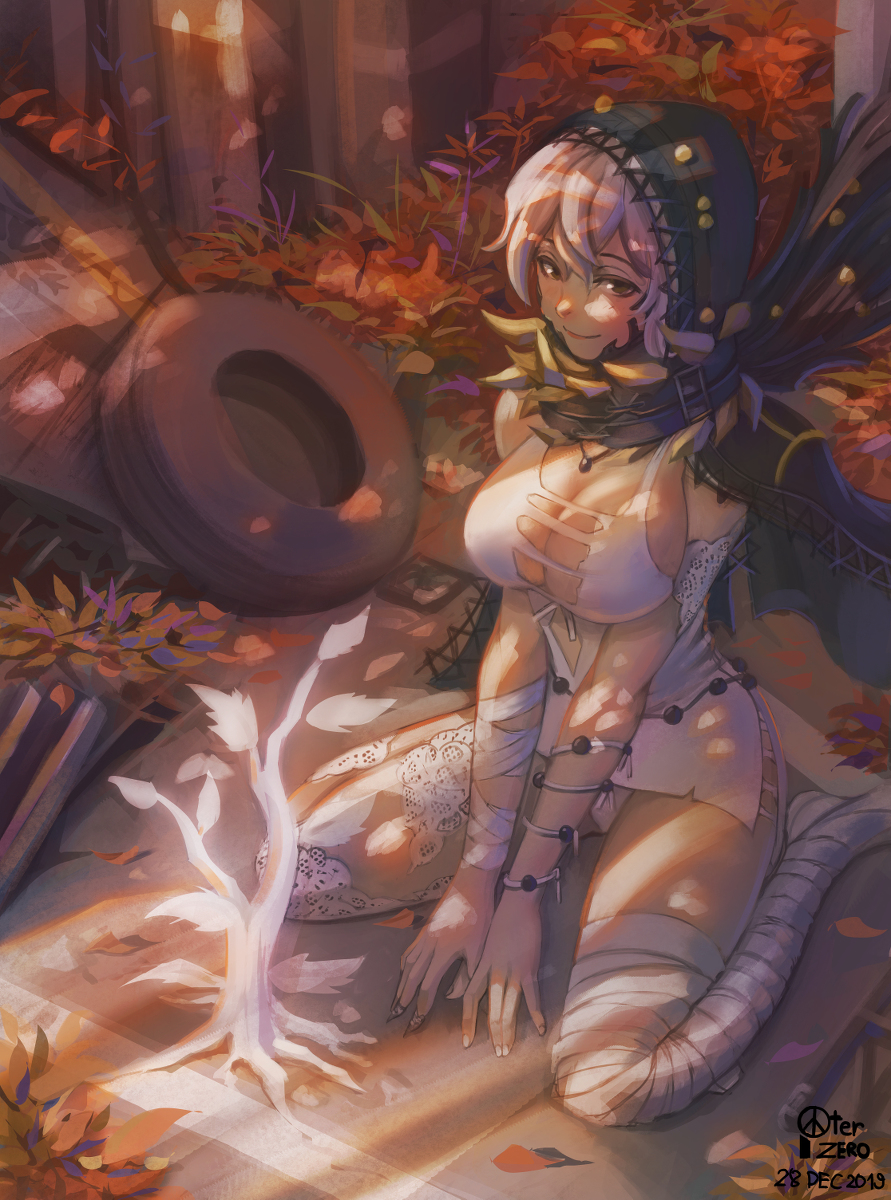 PeaceterZero on X: FA io from Code Vein girl cute fantasy CODEVEIN IO boobs sexy