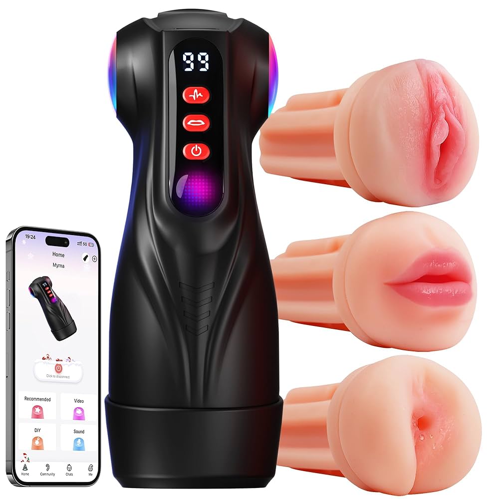 : Uoffile Male Masturbator Sex Toys for Men