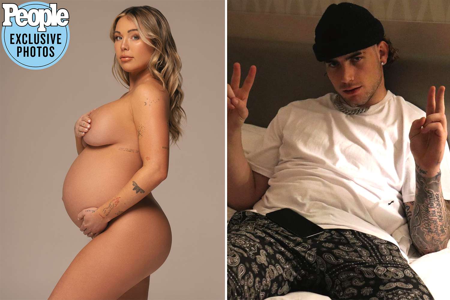 Kelly Kay Shares Nude Maternity Photos Ahead of Welcoming Baby: Photos