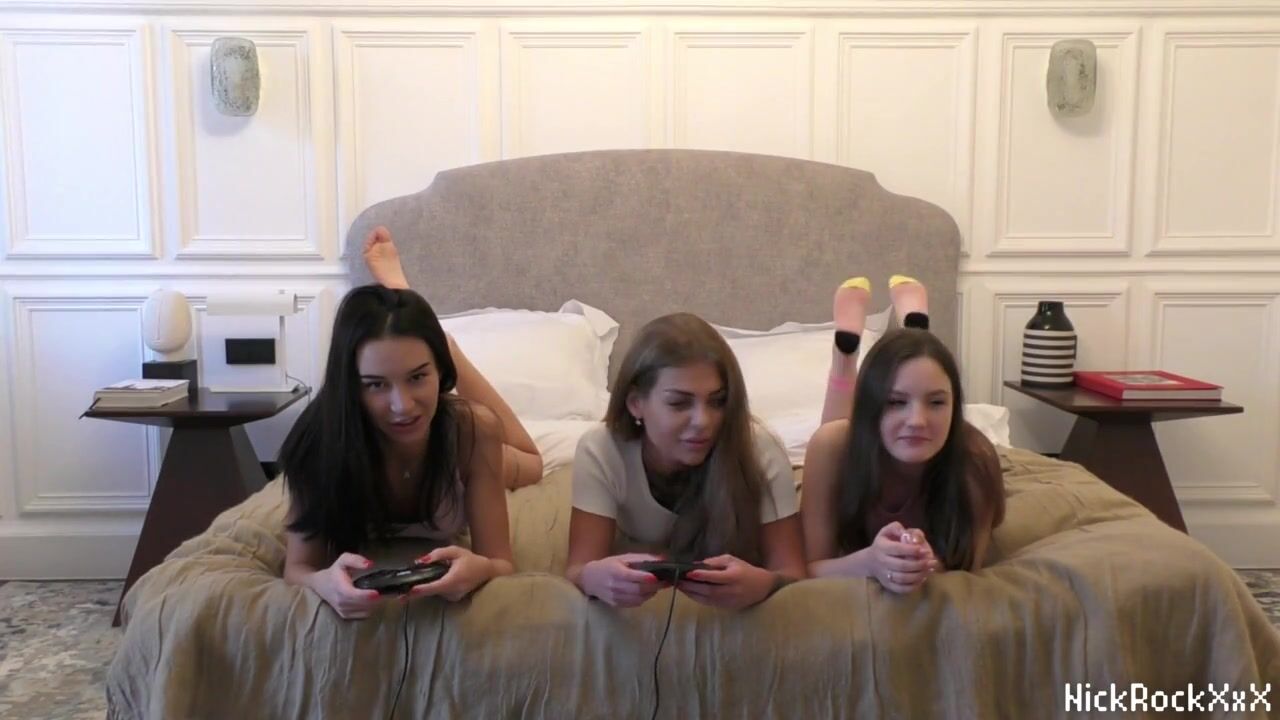 Free fucked Step Sister and her Allies when they Play a Game Worm Jim Porn Video HD