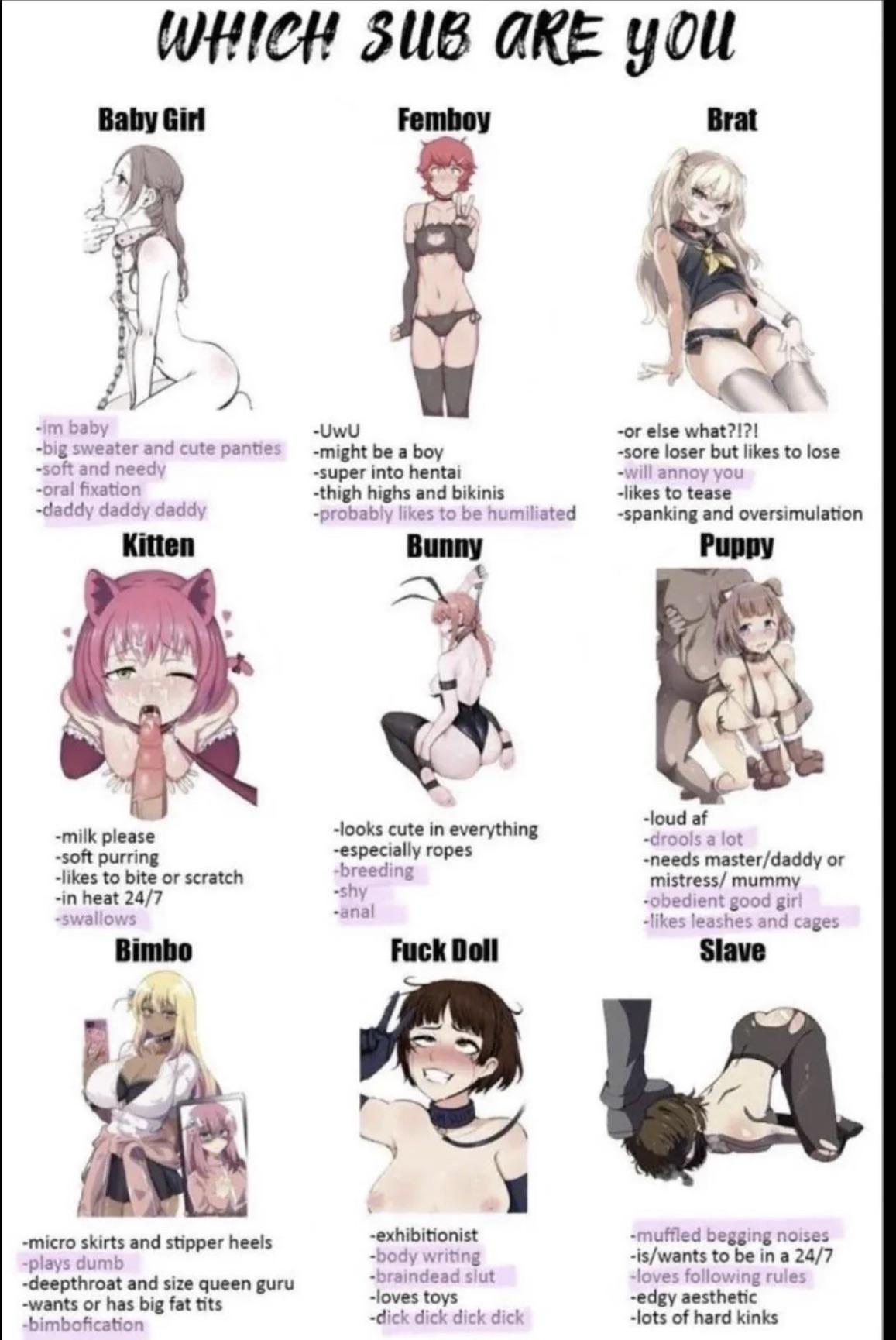 Soy una mezcla entre Femboy Bunny y Fuck Doll