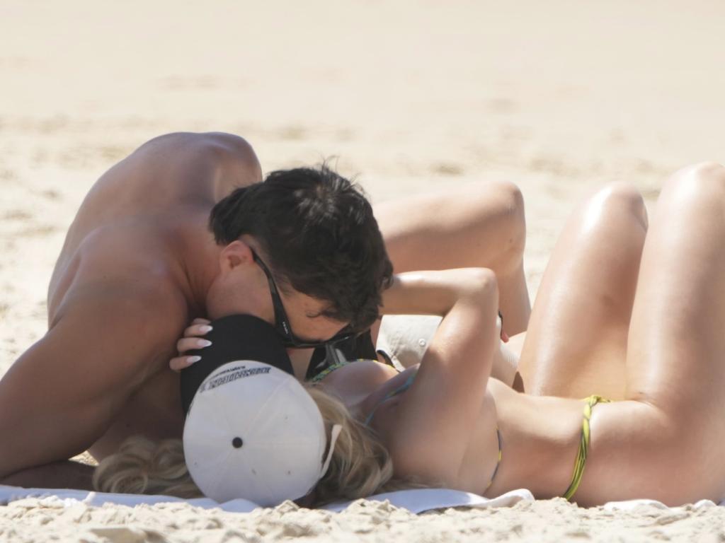 Australias hottest WAG Chelsea Becirevics loved-up display with Ivan Soldo