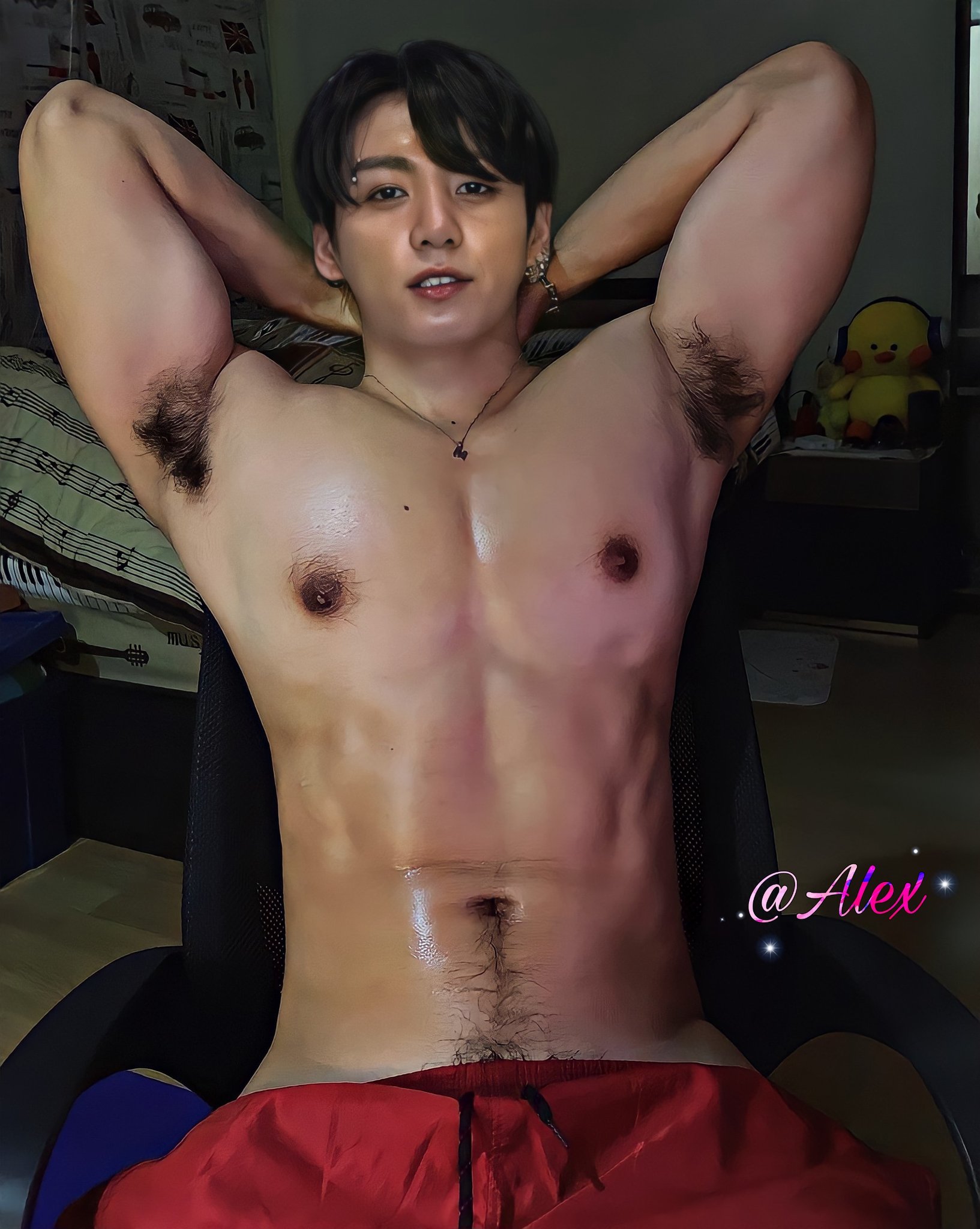 Post 5223705: BTS fakes Jungkook kpop music