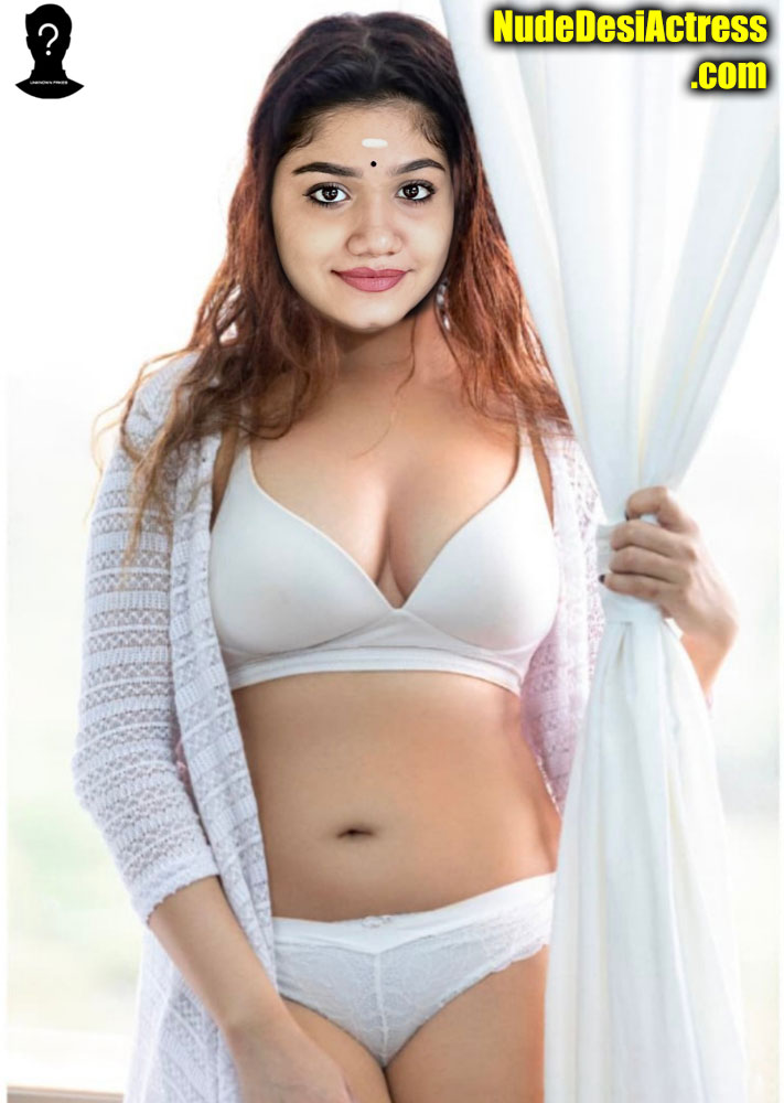 Jasnya Jayadeesh semi nude white bra panties nude navel pose