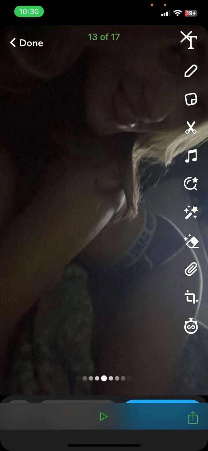 Nude blonde