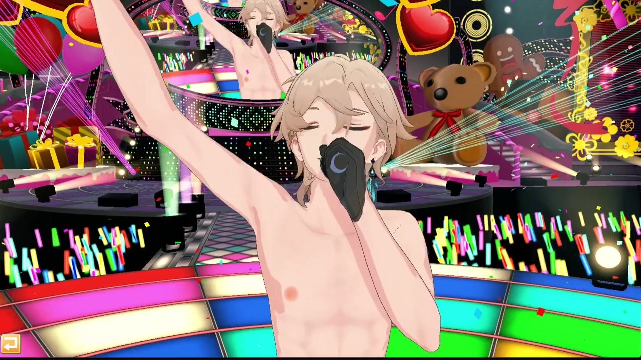 Aventurine Idol SHOW Honkai Star Rail Gay Male Yaoi Hentai