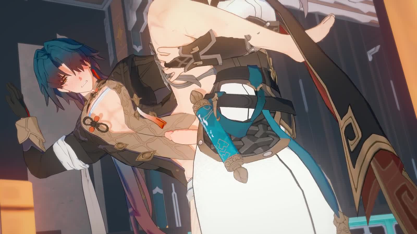 Honkai series Blade honkai: Star Rail Yaoi Animated
