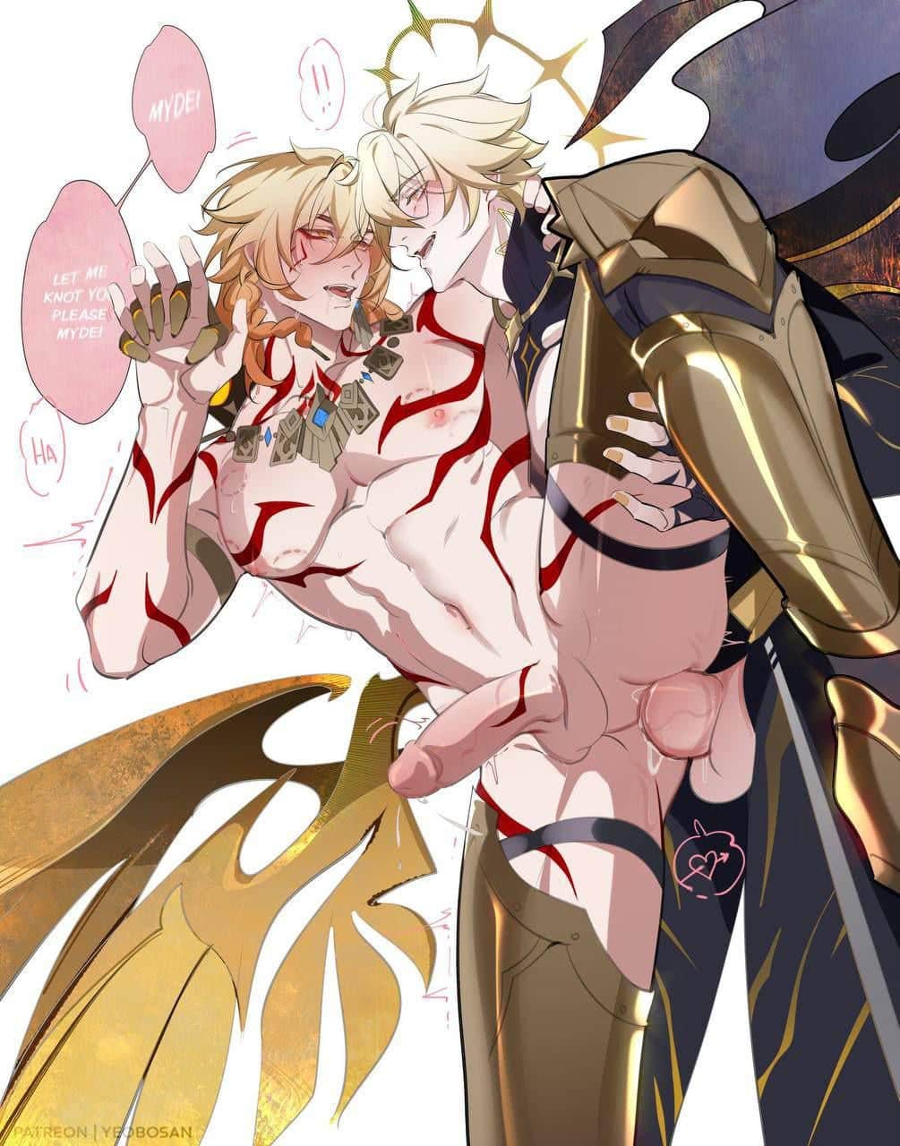 Phaenon x Mydei hsrlook for my phae for a horny rp
