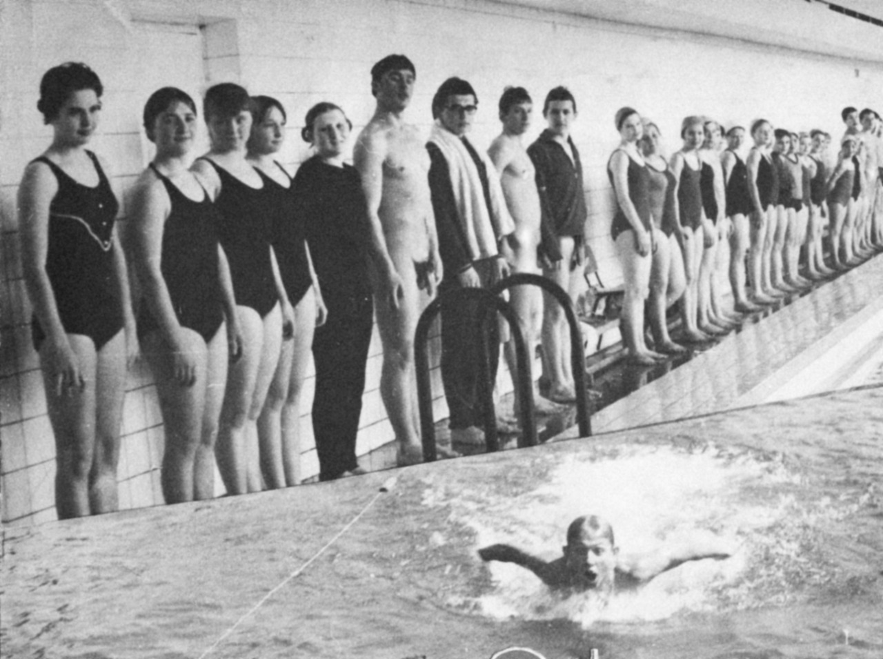 Nude swimming at the Y