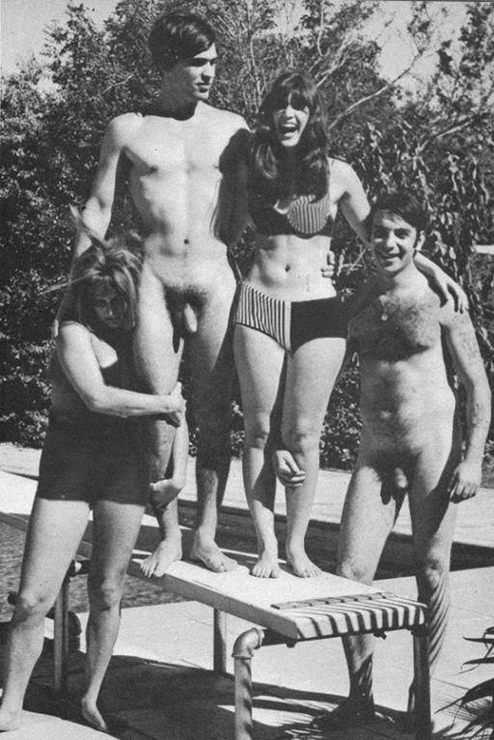 Vintage Nude Male Groups