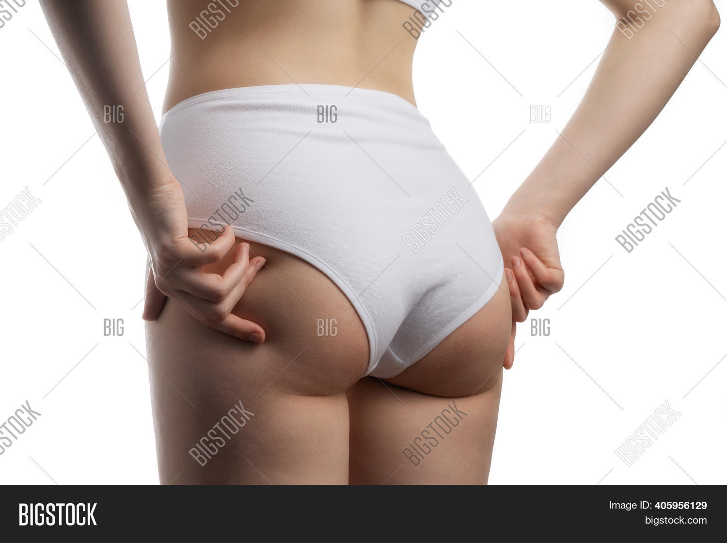 Female Booty White Image Photo Free Trial