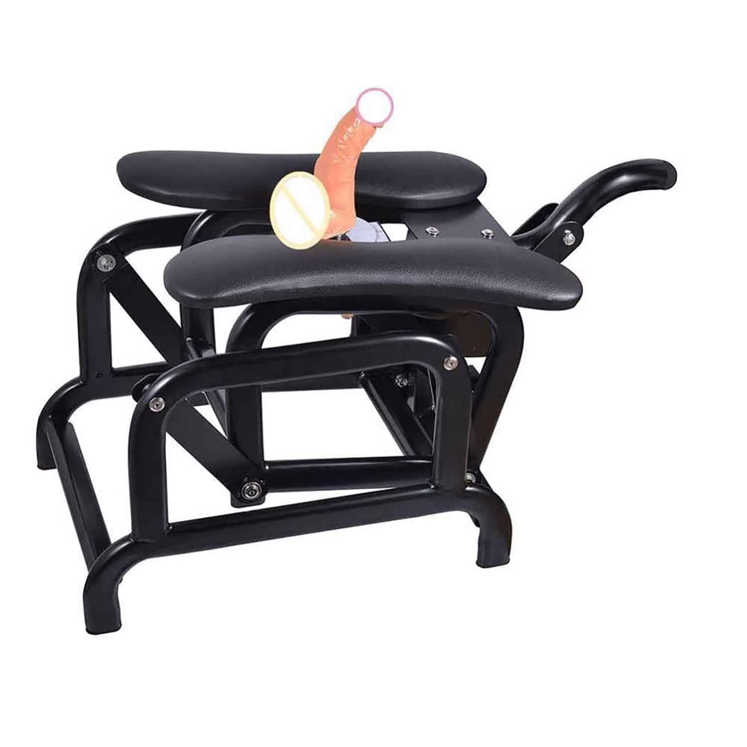 BUKYYY Sex Machine Chair Strong Metal Frame Masturbation Sex Furniture Can 200 kg 15-20 cm Telescopic Distance Self Pleasure Push Chair with Dildo Loading : Amazon.de: Health Personal Care