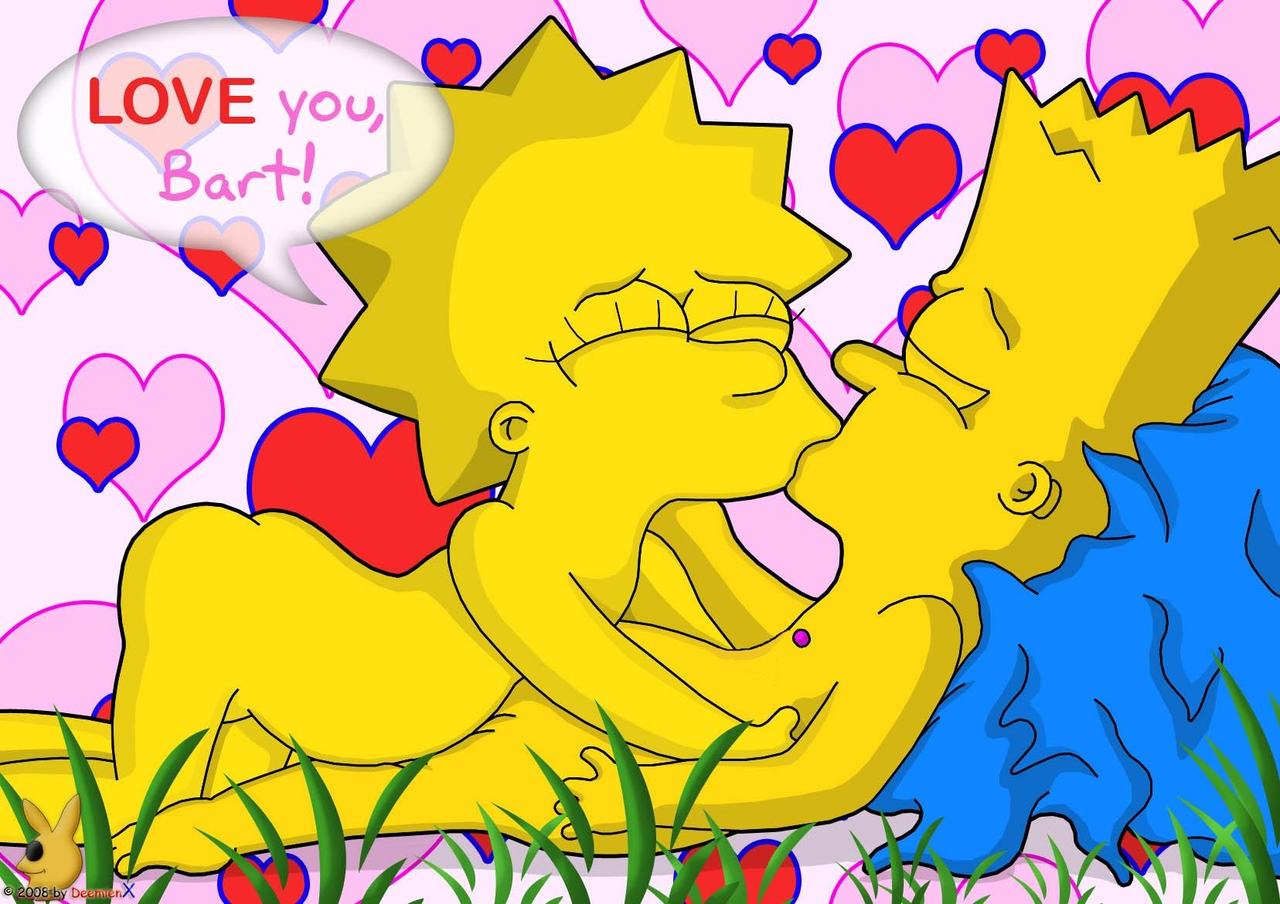 Simpsons Bart Lisa Maggi