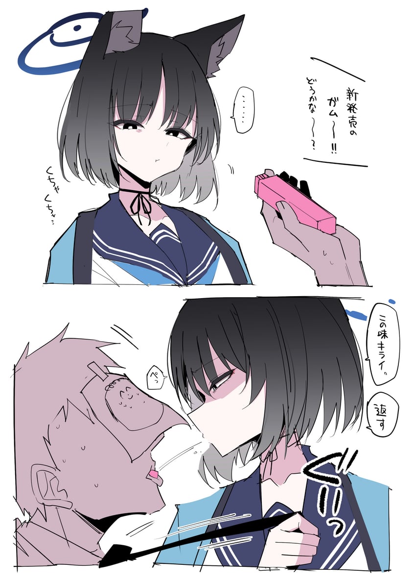 sensei doodle sensei and kikyou blue archive drawn by himiyajouzu