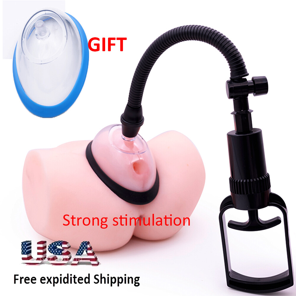 Pussy Pump Suction Pump Labia Enlarger Vaginal Clitoral ONE SET 2 CUPS Sex Toys