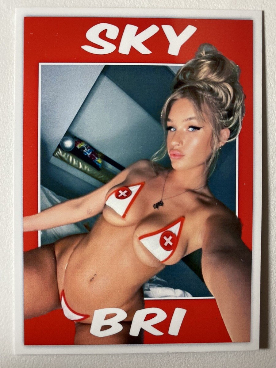 Sky Bri Custom Made Adult Trading Card
