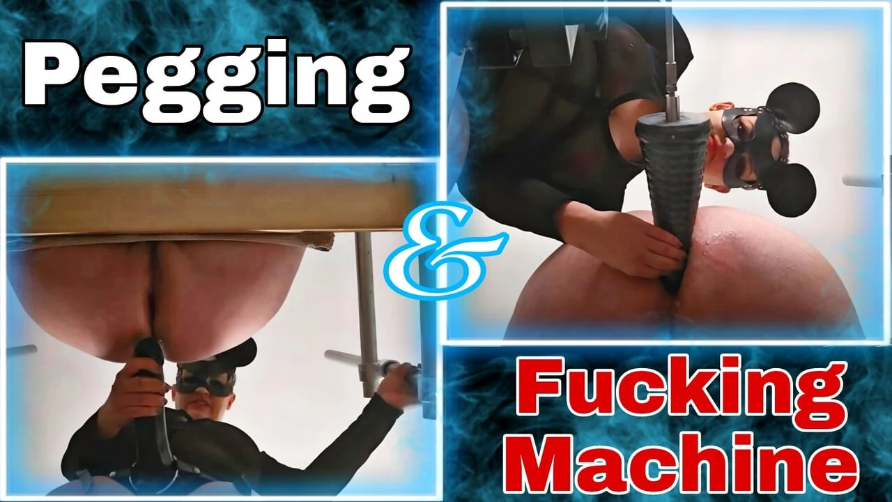 Spanking Pegging Fucking Machine Femdom Bondage BDSM Anal Prostate Discipline Real Homemade Amateur Couple Female Domination