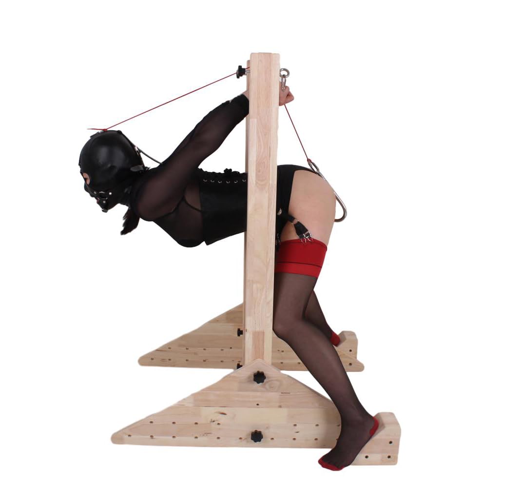 ZYDHHP BDSM Training Pranger with Restraints SM Bondage Device with Handcuffs Ankle Restraints Punishment Device Sex Collar Large Bondage Frame Slaves Sex Toy for Couples Erotic Games : Amazon.de: Health Personal