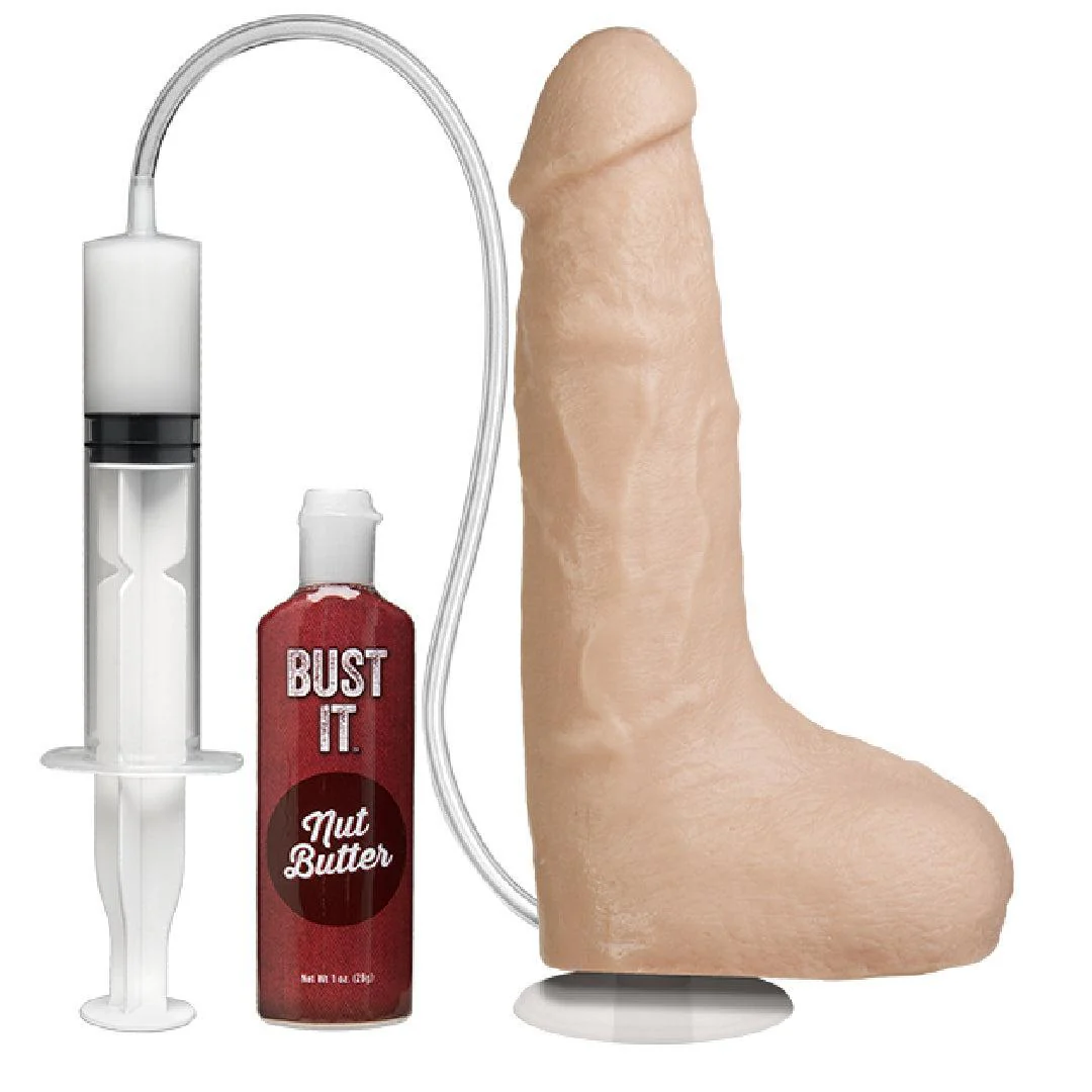 Squirting Realistic Large Light Skin Cock