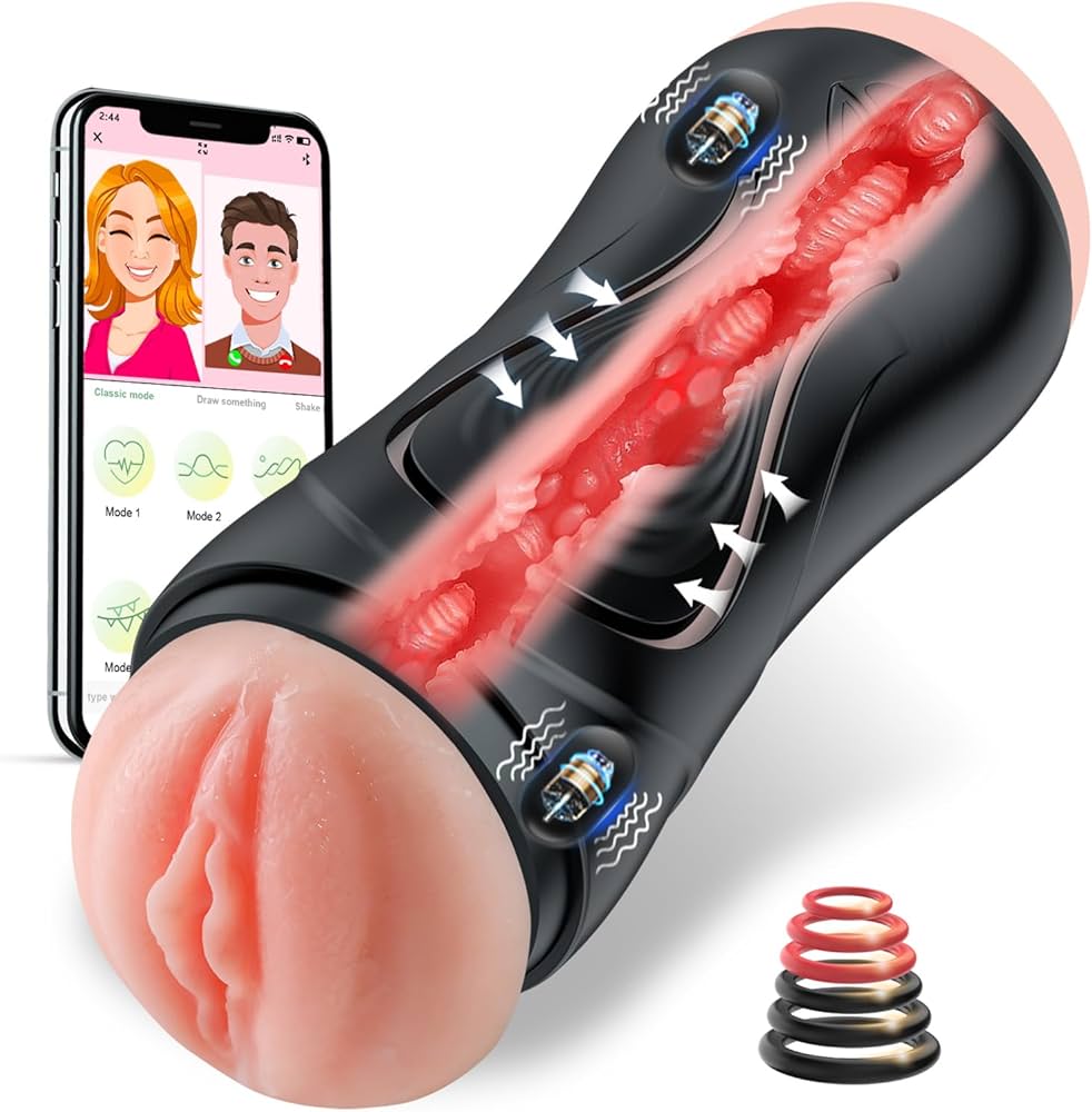 Elektrische Masturbator Seksspeeltje voor Mannen