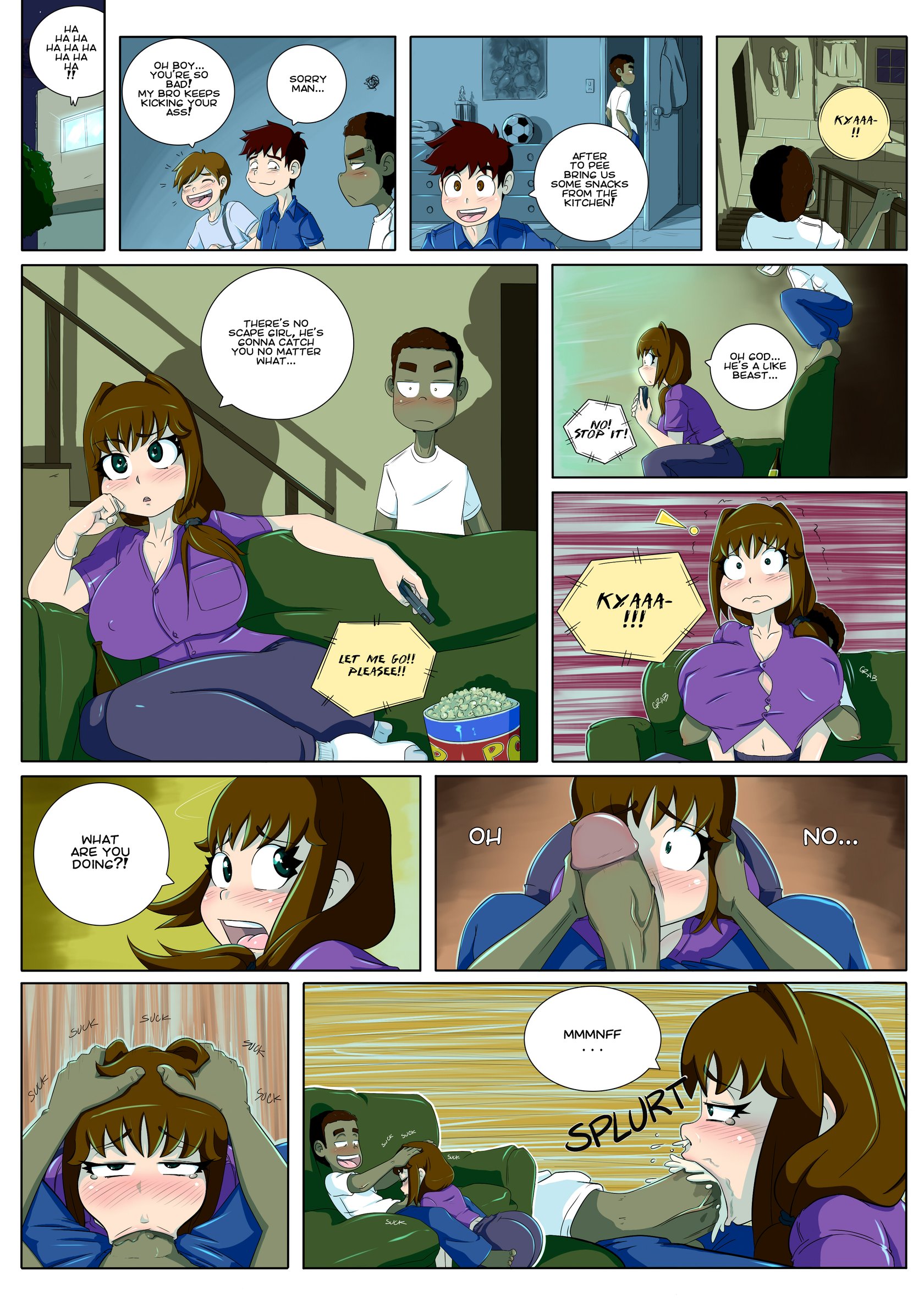 MILF Hunter comic porn
