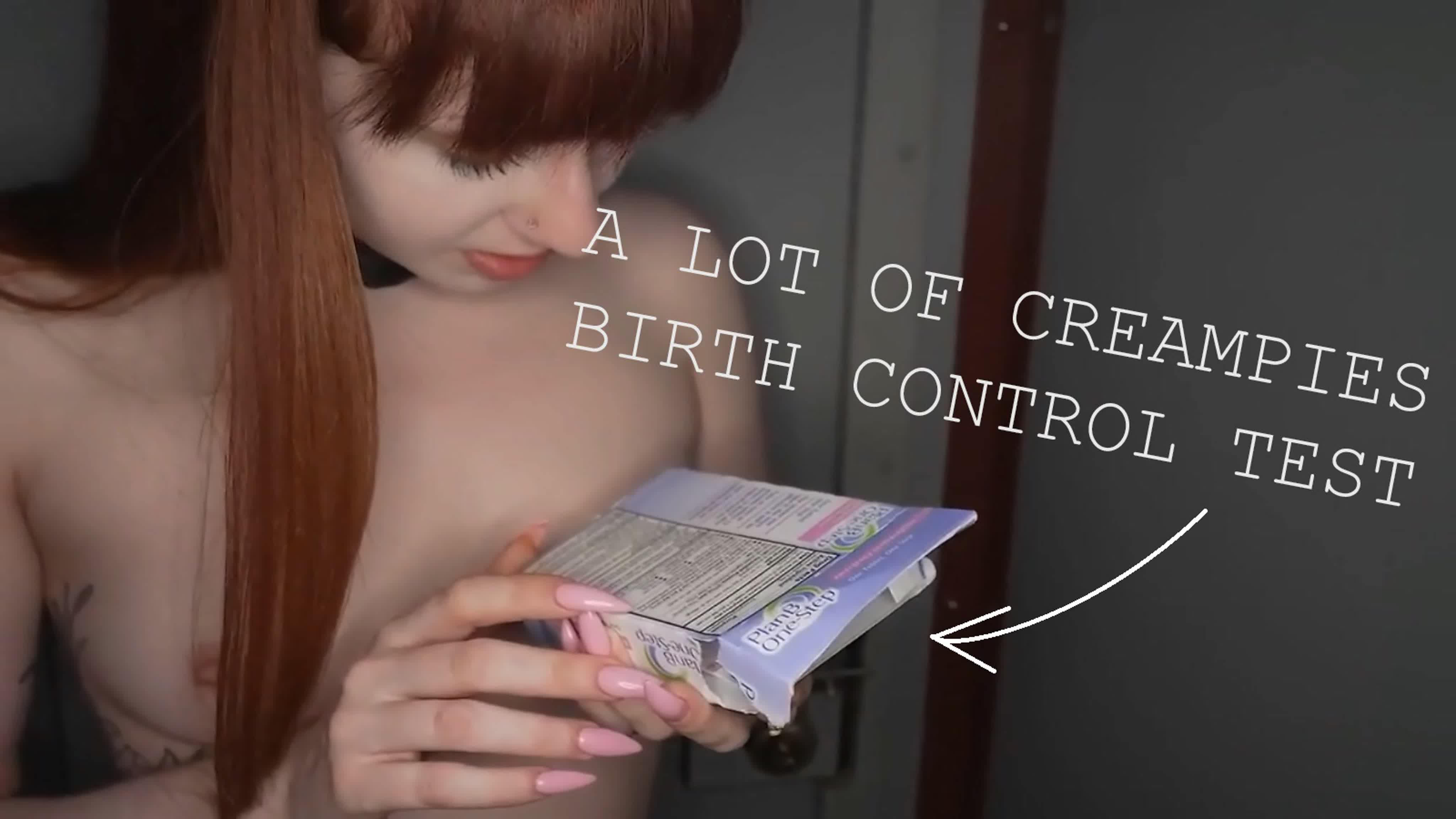 Birth control test a lot of creampies