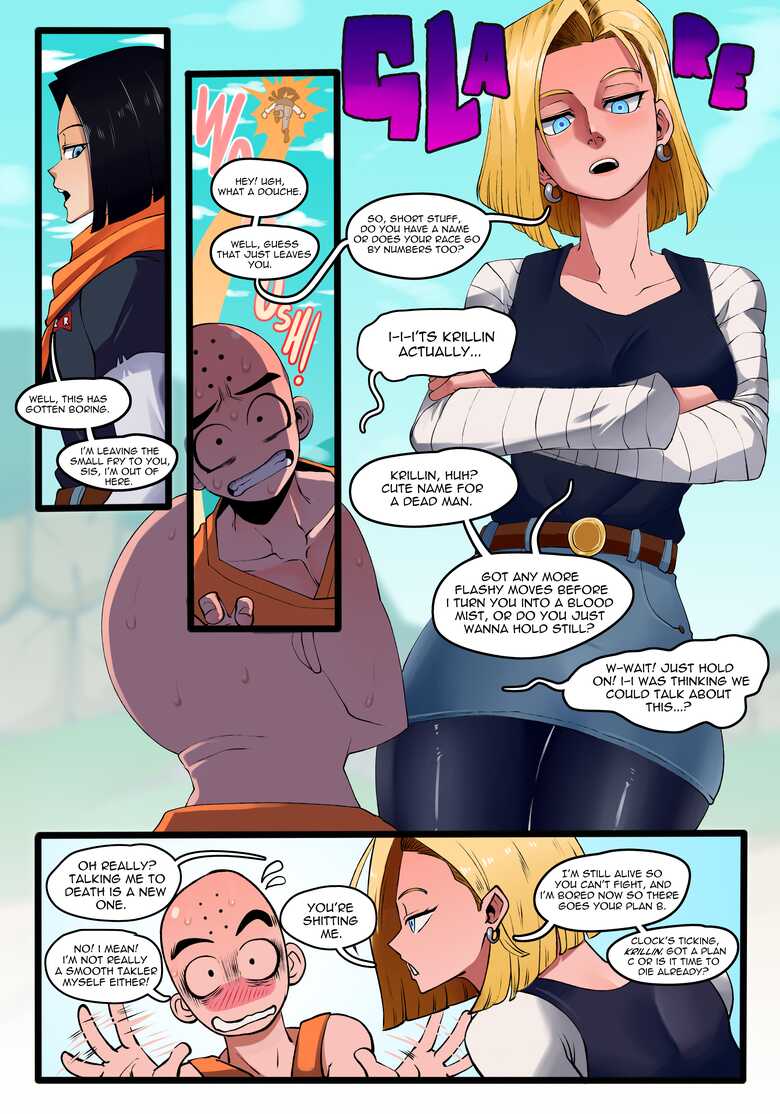 Krillins Plan B comic porn