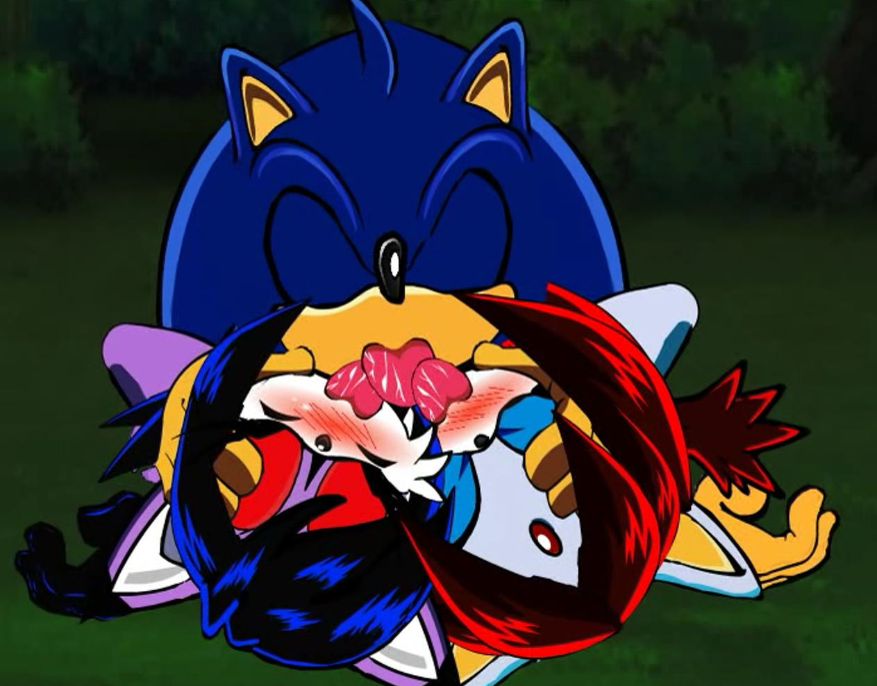 SSXU Sonic x Izanami y Susano by SonicPrimeInfinitus on DeviantArt