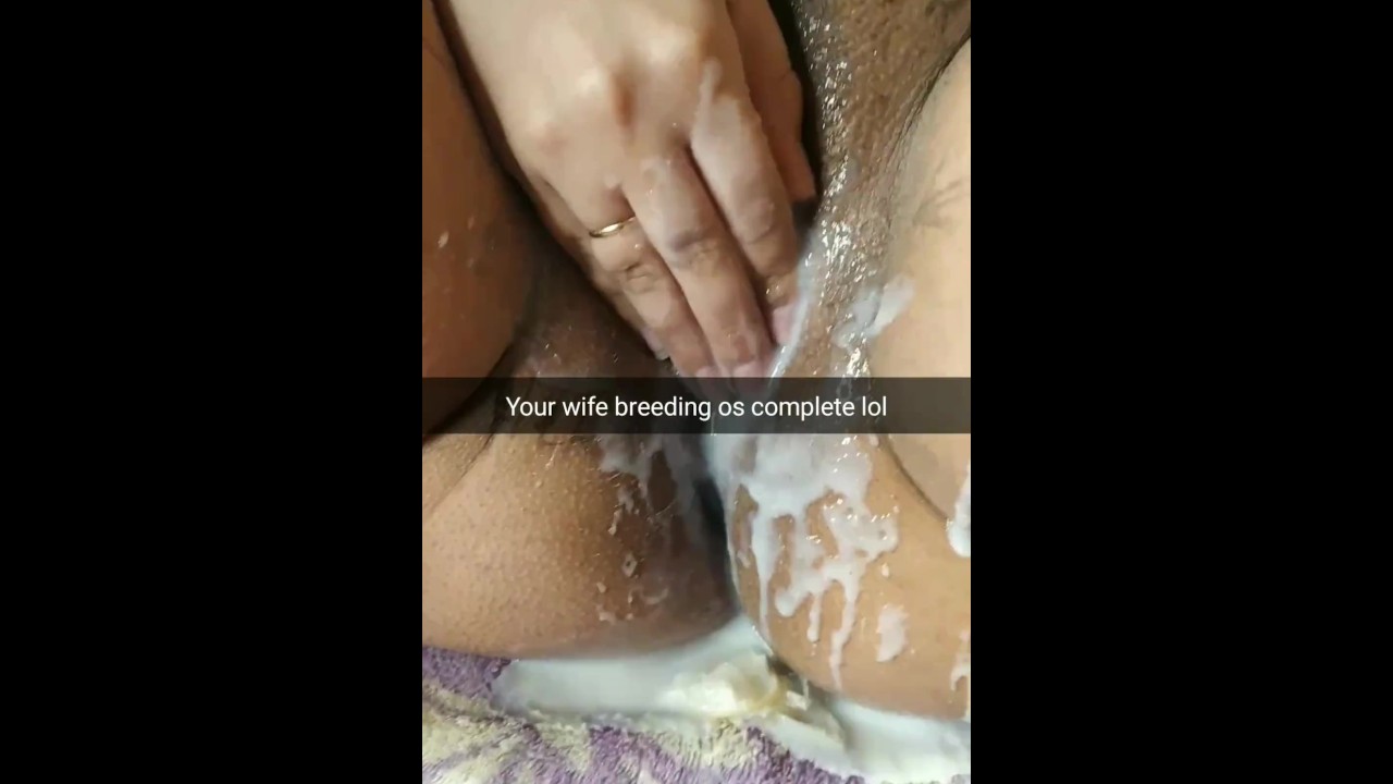 Betrug Creampie Snapchat Zusammenstellung. Fruchtbare Frau Zucht und Imprgnierung