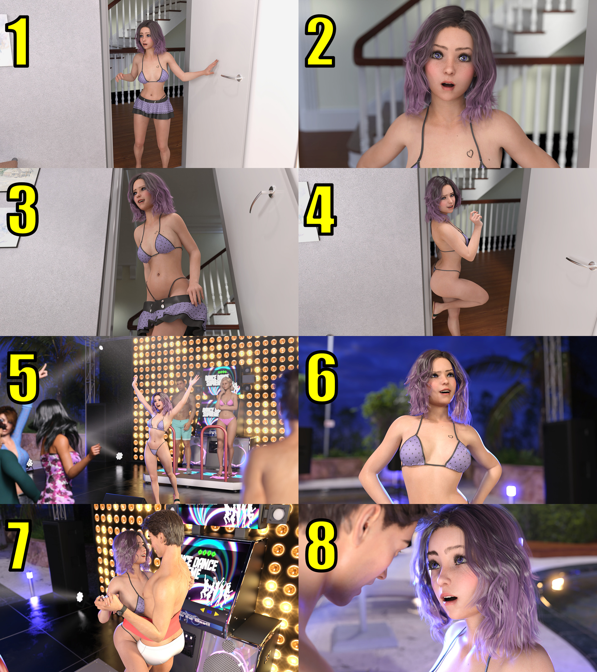 Select the best screenshots of Julia In Episode 5 BETA 70