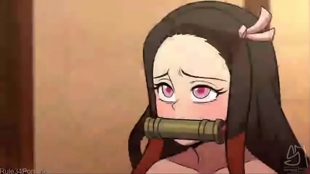 Anal Slayer- Nezuko encontra Mitsuri e abocanha buceta rosa noite das garotas