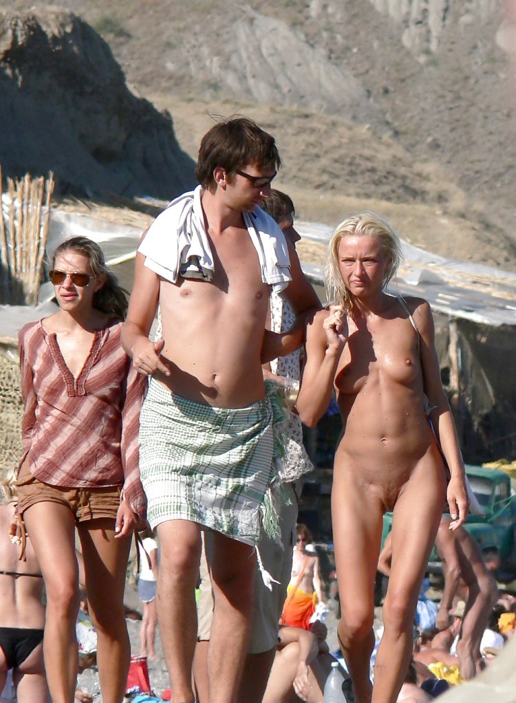 Nude beach cfnm