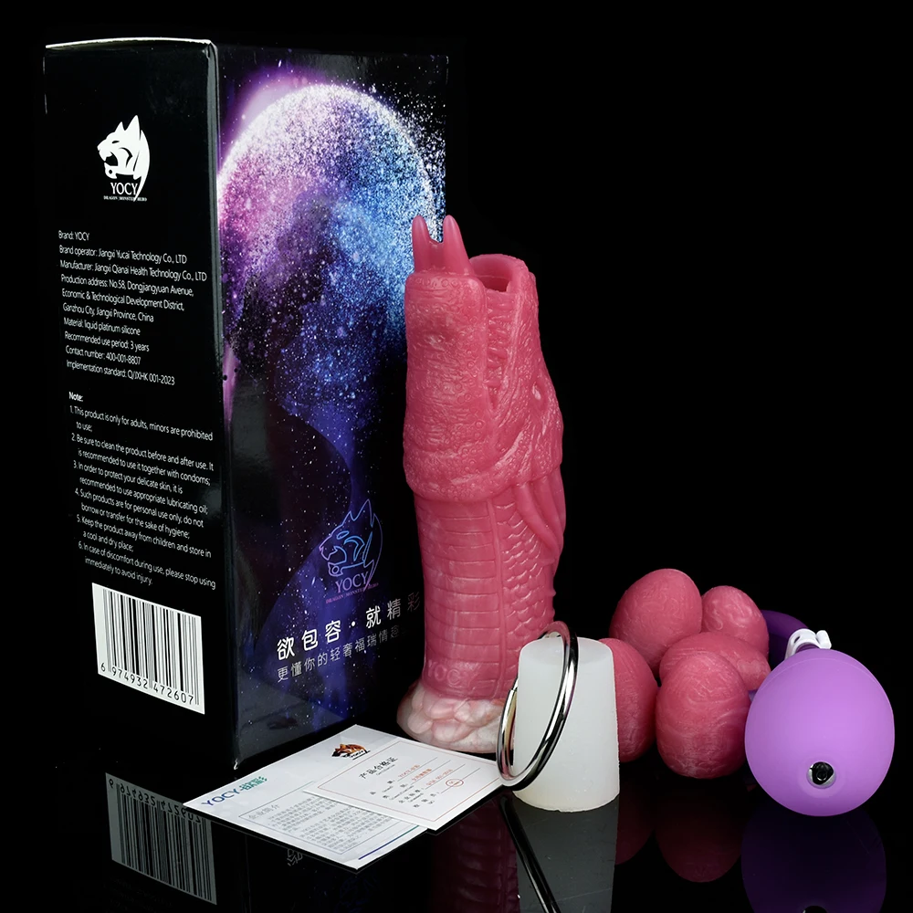 Buitenaardse Ovipositor Handleiding Opblaasbare Ovulatie Lesbische Masturbator Vaginale Anus Stimulatie Siliconen Dildo Erotische Seksspeeltje