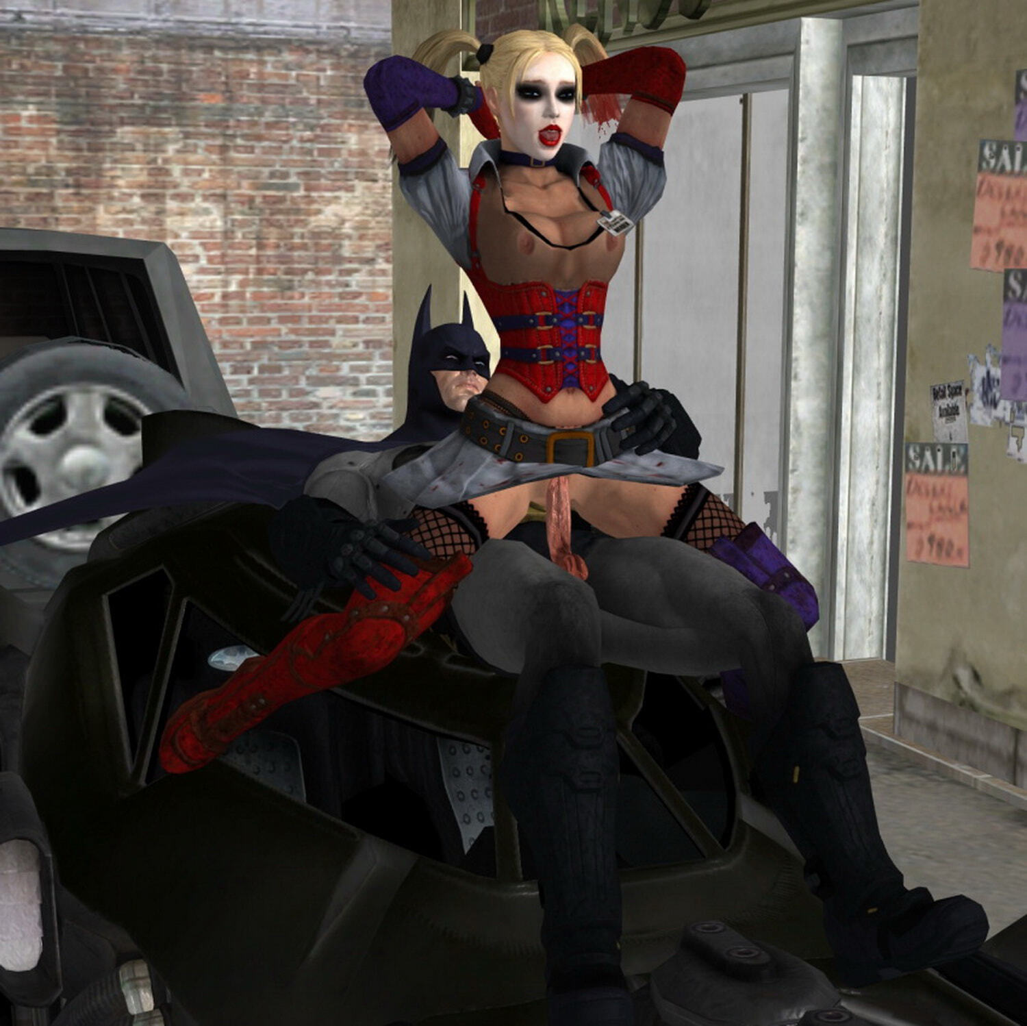 Harley Quinn and Batman XXX Hentai Hottest Your Cartoon Porn
