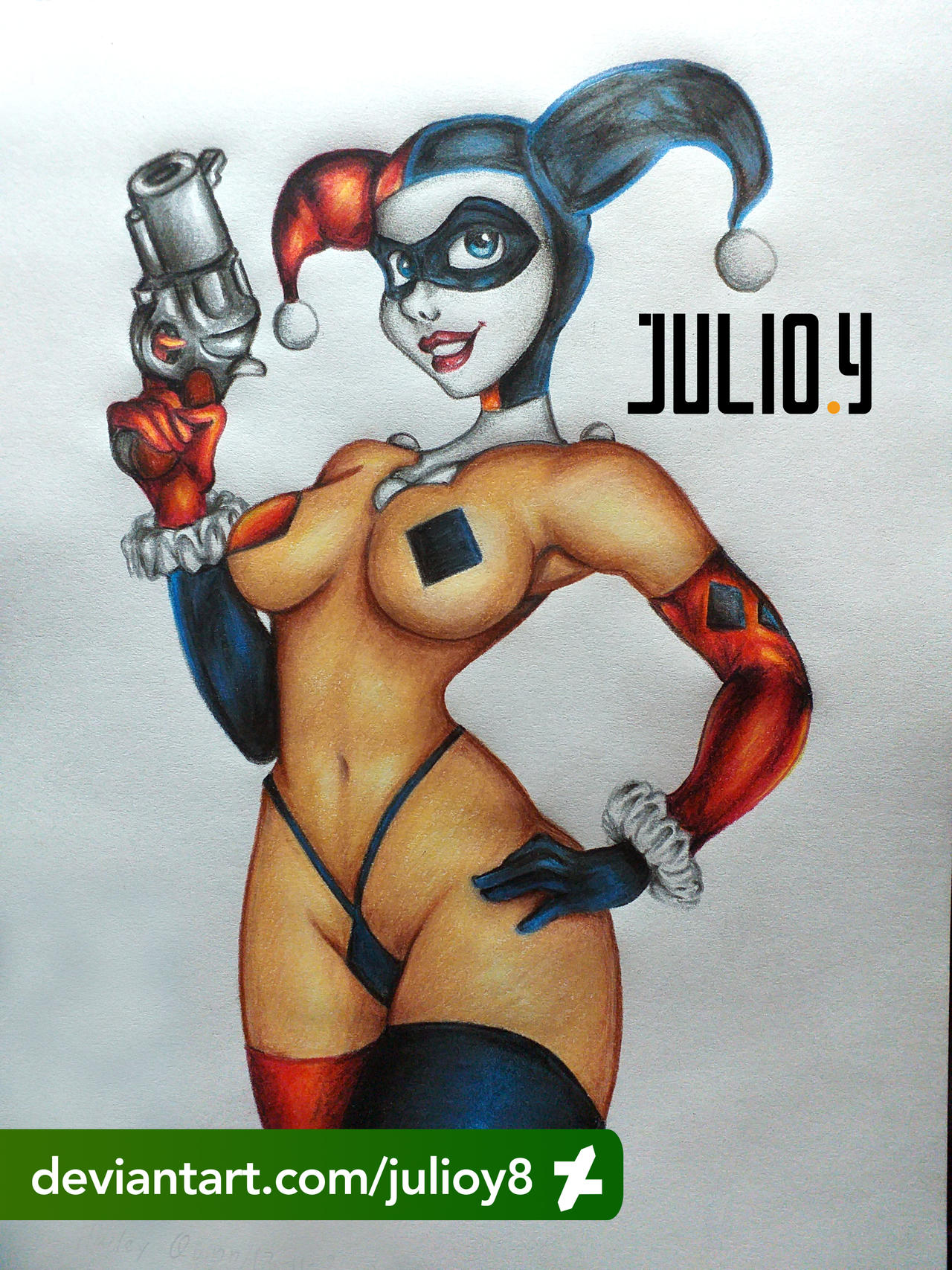 Harley Quinn nude by JulioY8 on DeviantArt