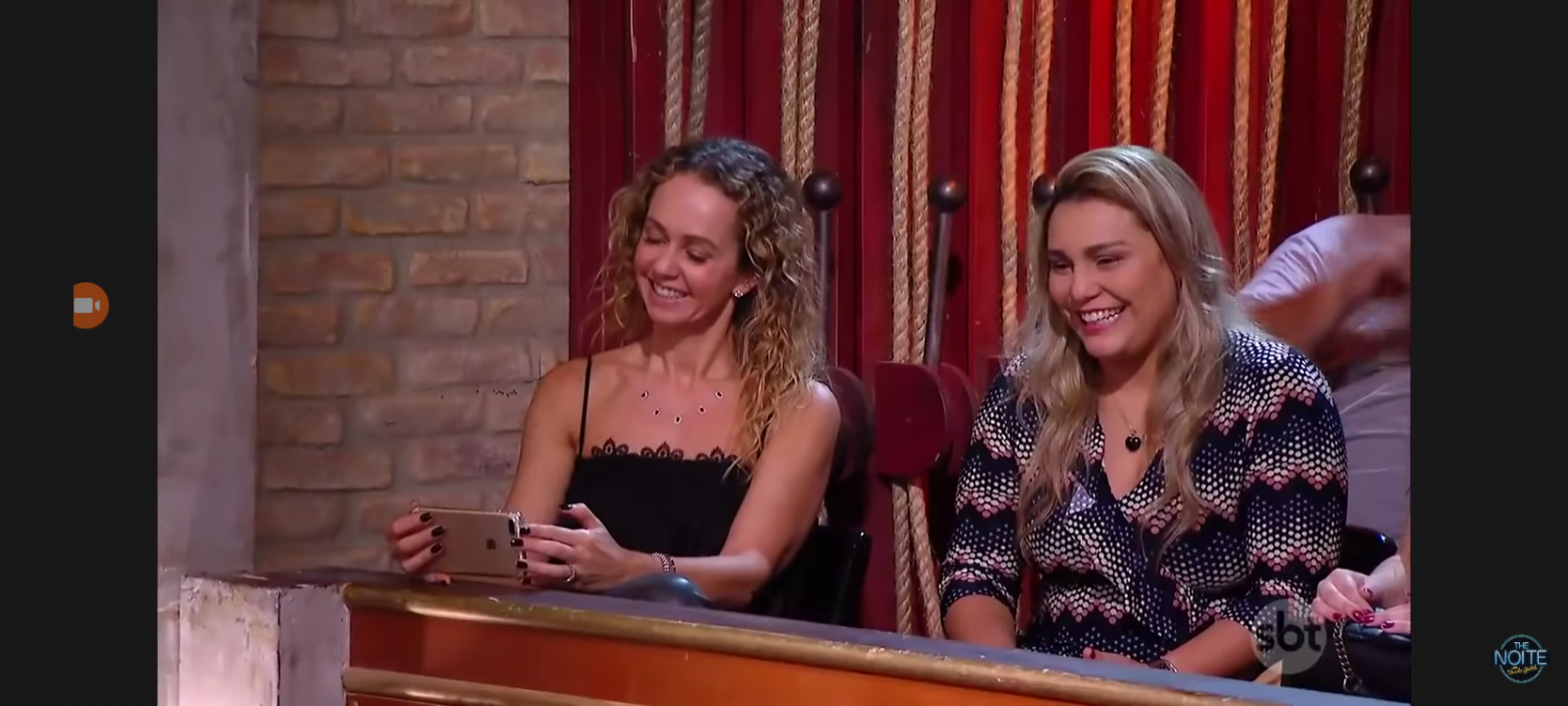 Laura Peixoto e a filha do sikeira Jr