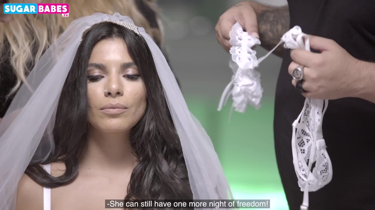 My bride fuck my ste-brother on our wedding : SUGARBABESTV