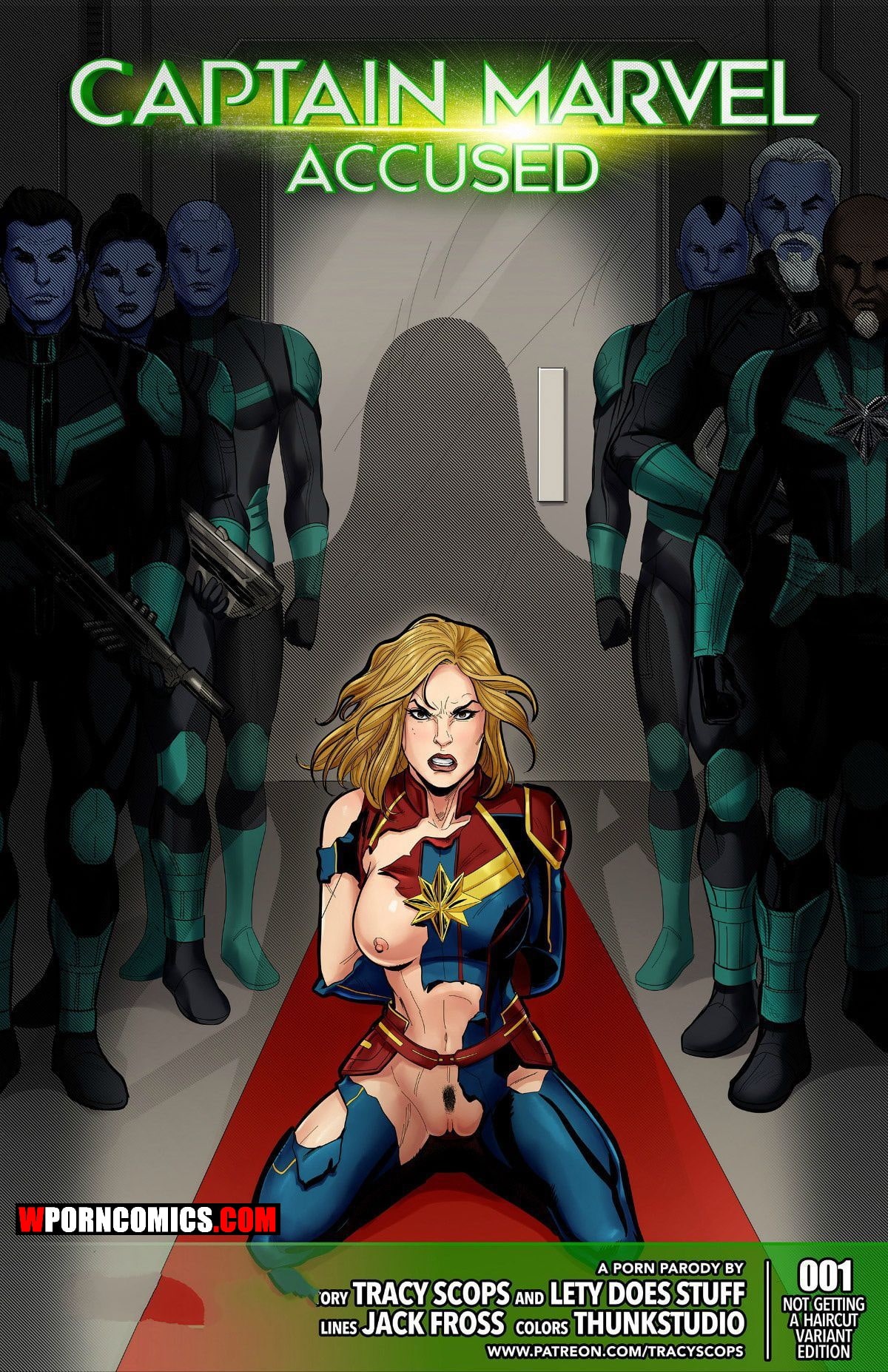 Porn comic Captain Marvel Accused