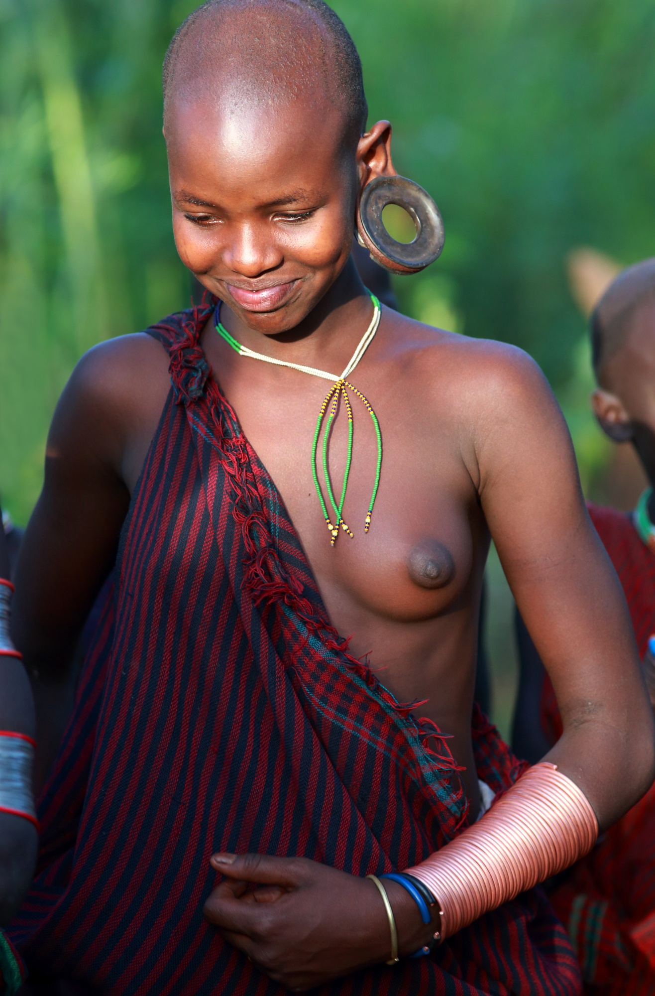 Ethiopian Tribes Suri Girl